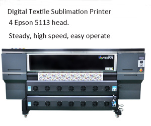 Sublimation Printing Machine with 4 Epson Head