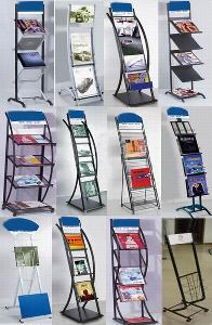 Magazine Wire Metal Book Shelf for Rack (SLL-V028)